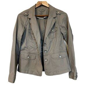 Sonoma Khaki Cargo Jacket Blazer S